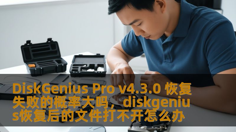 DiskGeniusProv4.3.0是一款强大的数据恢复工具，广受用户好评。那么，它恢复失败的概率到底大不大呢？本文将深入探讨这款软件的恢复性能，帮助用户了解其真正的实力和适用场景。