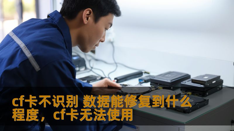 cf卡不识别 数据能修复到什么程度，cf卡无法使用