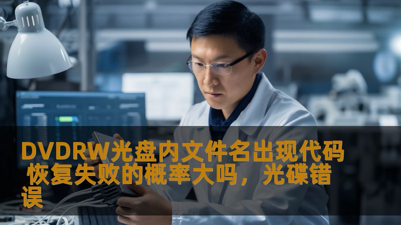 DVDRW光盘内文件名出现代码 恢复失败的概率大吗，光碟错误