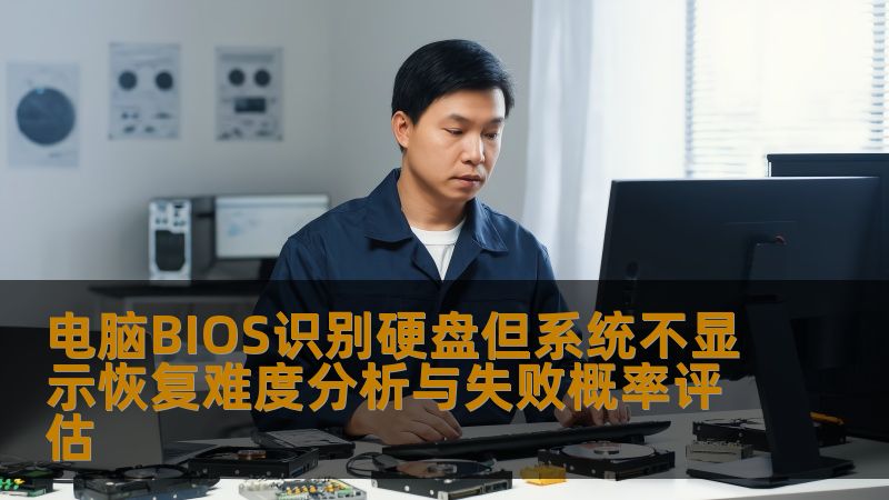 电脑BIOS识别硬盘但系统不显示恢复难度分析与失败概率评估 电脑BIOS识别硬盘但系统不显示恢复难度分析与失败概率评估