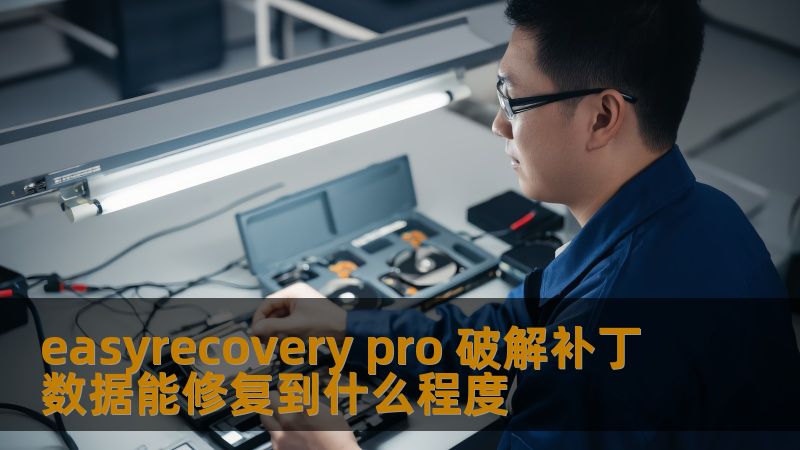 easyrecovery pro 破解补丁 数据能修复到什么程度