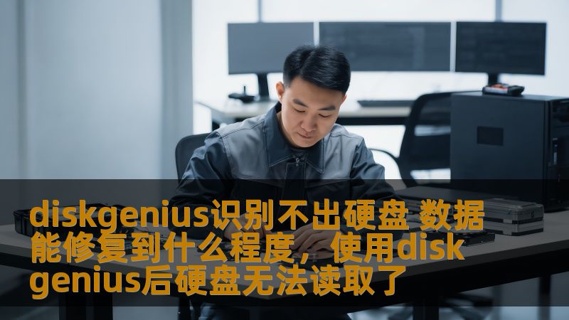 diskgenius识别不出硬盘 数据能修复到什么程度，使用diskgenius后硬盘无法读取了