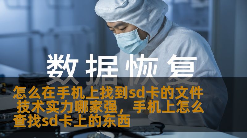 怎么在手机上找到sd卡的文件 技术实力哪家强，手机上怎么查找sd卡上的东西