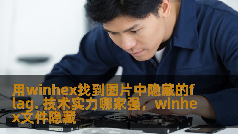 用winhex找到图片中隐藏的flag. 技术实力哪家强，winhex文件隐藏