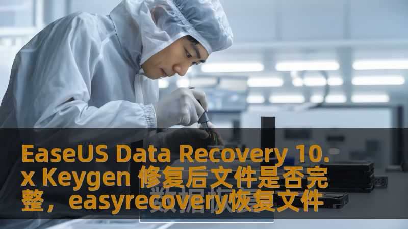 EaseUSDataRecovery是一款备受用户青睐的强大数据恢复工具。本文将深入探讨如何判断通过“EaseUSDataRecovery10.xKeygen”修复后的文件是否完整，助你避免潜在的安全隐患，让数据恢复更为高效、安全。