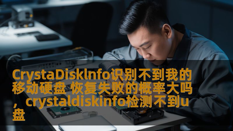 CrystaDiskInfo是一个非常受欢迎的硬盘健康监控工具，帮助用户检测硬盘状态并提供早期预警。然而，如果CrystaDiskInfo无法识别你的移动硬盘，很多用户会担心数据是否能够恢复。本文将探讨这一问题，帮助你了解恢复失败的几率和应对策略。