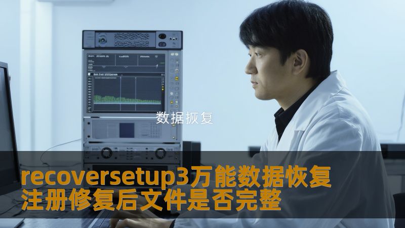 recoversetup3万能数据恢复注册，修复后文件是否完整？本文将为您详细解析数据恢复的过程与注意事项，帮助您找回宝贵数据。