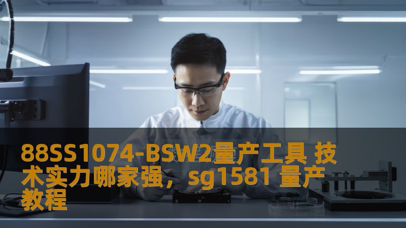 88SS1074-BSW2量产工具作为现代电子制造中不可或缺的一部分，在产业链中扮演着举足轻重的角色。本文将探讨如何通过不同厂商提供的量产工具技术实力，来选择适合自己需求的解决方案，帮助行业人士更好地掌握市场趋势。
