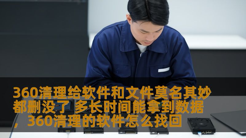 360清理给软件和文件莫名其妙都删没了 多长时间能拿到数据，360清理的软件怎么找回