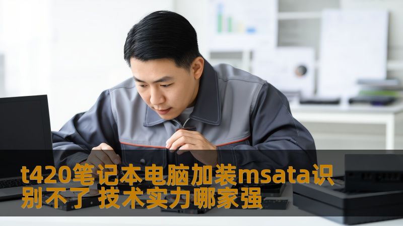t420笔记本电脑加装msata识别不了 技术实力哪家强