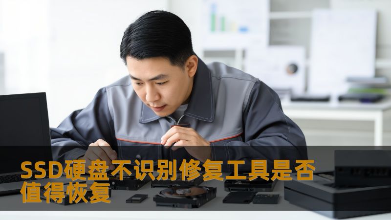 SSD硬盘不识别修复工具是否值得恢复？本文将深入探讨常见故障、操作步骤及真实案例，帮助您有效解决SSD硬盘问题。