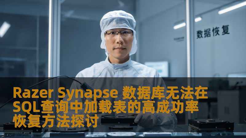 探讨Razer Synapse数据库无法在SQL查询中加载表的高成功率恢复方法，帮助用户解决数据恢复问题。