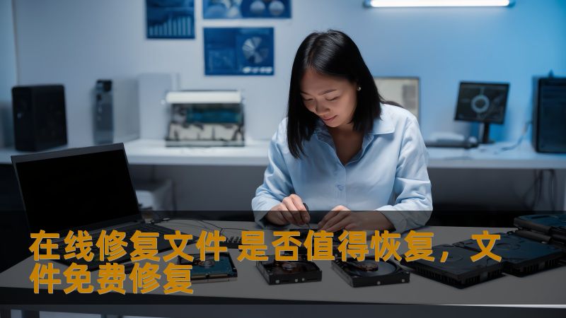 许多人在日常生活中都会遇到文件丢失或损坏的困扰，尤其是工作或学习中的重要文件。在线修复文件服务在此时显得尤为重要，能帮助用户恢复意外丢失或损坏的文件。但是，面对市面上各种在线修复服务，是否值得恢复文件？本文将为你详细解析。