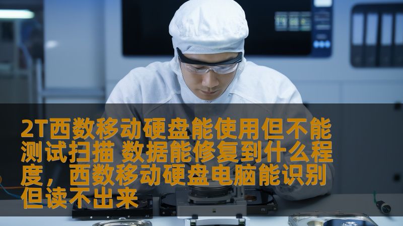 2T西数移动硬盘能使用但不能测试扫描 数据能修复到什么程度,西数移动硬盘电脑能识别但读不出来 2T西数移动硬盘能使用但不能测试扫描 数据能修复到什么程度,西数移动硬盘电脑能识别但读不出来
