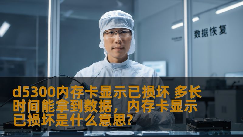 了解如何在D5300内存卡显示已损坏时，快速恢复宝贵数据。本文将为你提供数据恢复的最佳方法，并解答你关心的恢复时间问题。