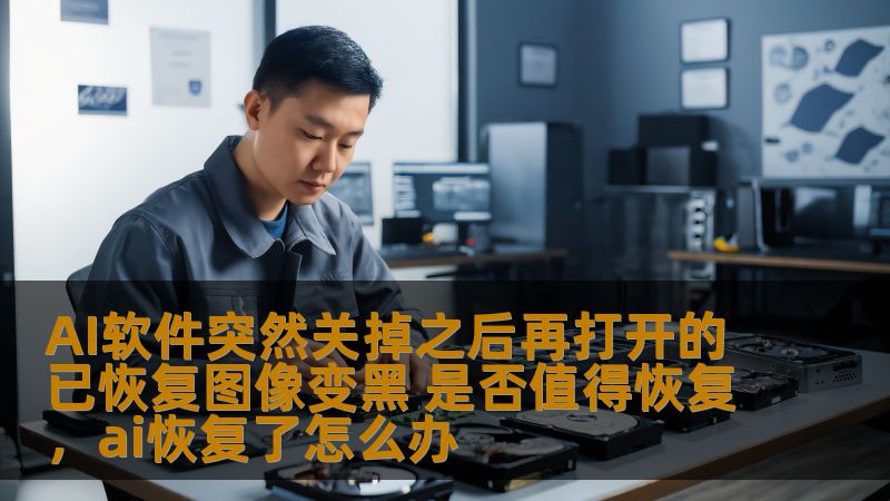 当AI软件突然关闭，且恢复后的图像变黑时，是否值得尝试恢复？本文将从技术与实践的角度分析，解答这个问题，并为您提供一些实用的解决建议。