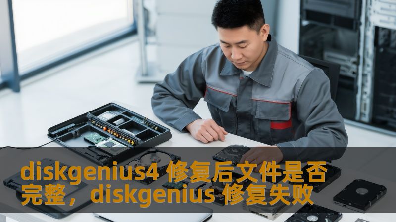 DiskGenius4作为一款强大的数据恢复工具，能够帮助用户在遇到文件丢失、损坏等情况时进行修复。那么，DiskGenius4修复后文件是否完整？本文将为你解答这个问题，并分享一些实用技巧。