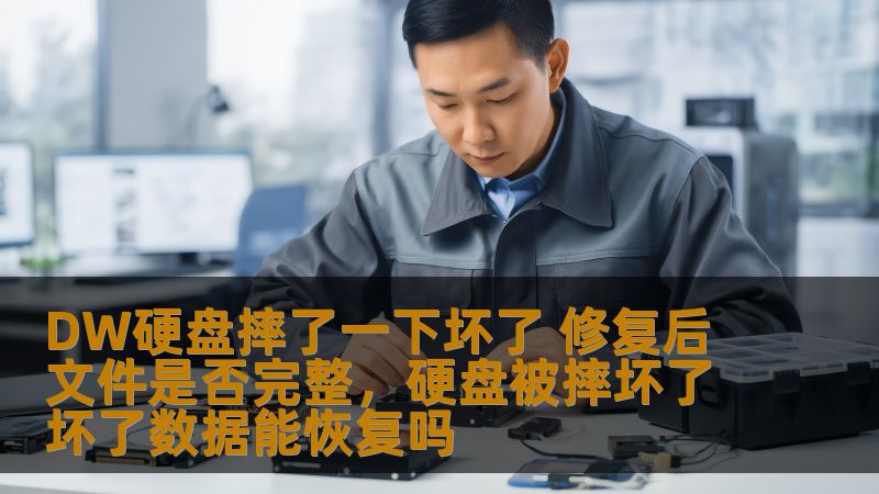DW硬盘摔了一下坏了 修复后文件是否完整,硬盘被摔坏了坏了数据能恢复吗 DW硬盘摔了一下坏了 修复后文件是否完整,硬盘被摔坏了坏了数据能恢复吗
