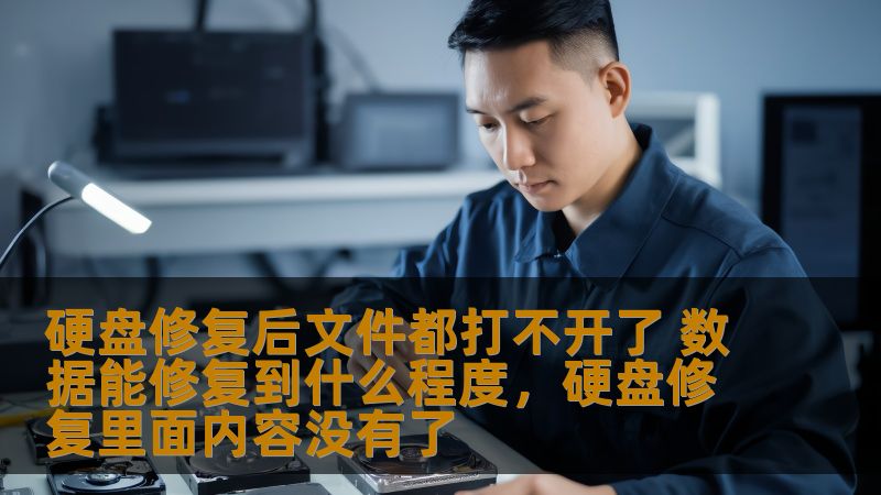 硬盘修复后文件都打不开了 数据能修复到什么程度,硬盘修复里面内容没有了 硬盘修复后文件都打不开了 数据能修复到什么程度,硬盘修复里面内容没有了