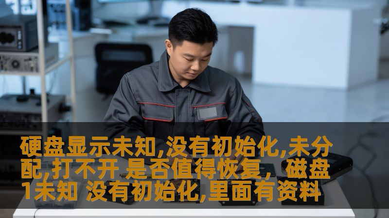 硬盘显示“未知”，“未初始化”，“未分配”或“打不开”是常见的存储问题，许多人可能因此感到困惑和焦虑。本文将从专业角度详细分析这些问题的原因，并探讨是否值得进行硬盘恢复。