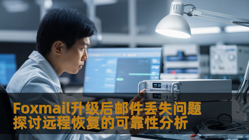Foxmail升级后邮件丢失问题探讨远程恢复的可靠性分析 Foxmail升级后邮件丢失问题探讨远程恢复的可靠性分析