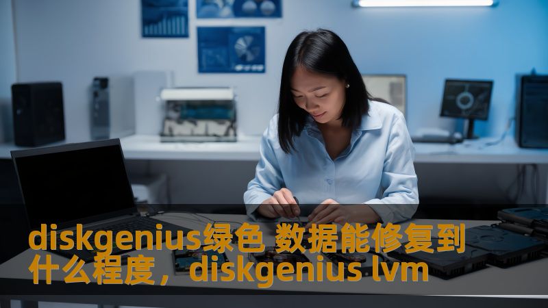 diskgenius绿色 数据能修复到什么程度，diskgenius lvm