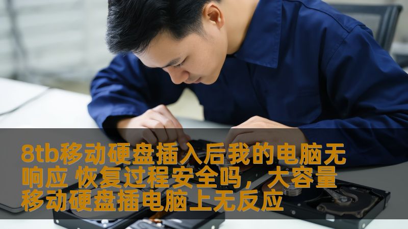 8tb移动硬盘插入后我的电脑无响应 恢复过程安全吗,大容量移动硬盘插电脑上无反应 8tb移动硬盘插入后我的电脑无响应 恢复过程安全吗,大容量移动硬盘插电脑上无反应