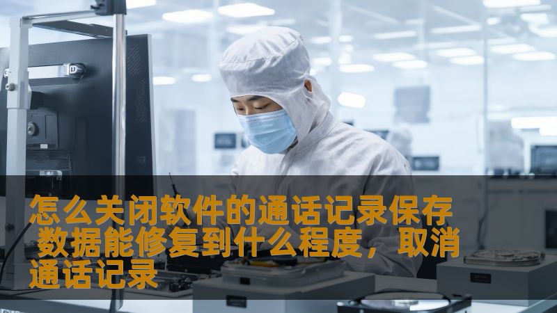 怎么关闭软件的通话记录保存 数据能修复到什么程度，取消通话记录