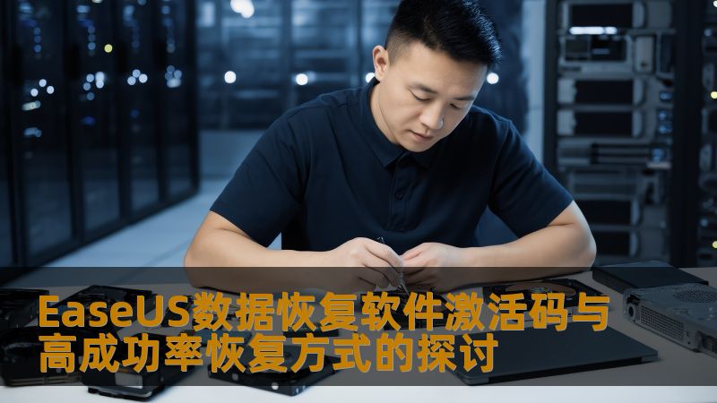 探讨EaseUS数据恢复软件激活码与高成功率恢复方式，为用户提供实用的恢复技巧与真实案例。