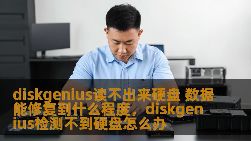 diskgenius读不出来硬盘 数据能修复到什么程度,diskgenius检测不到硬盘怎么办 diskgenius读不出来硬盘 数据能修复到什么程度,diskgenius检测不到硬盘怎么办