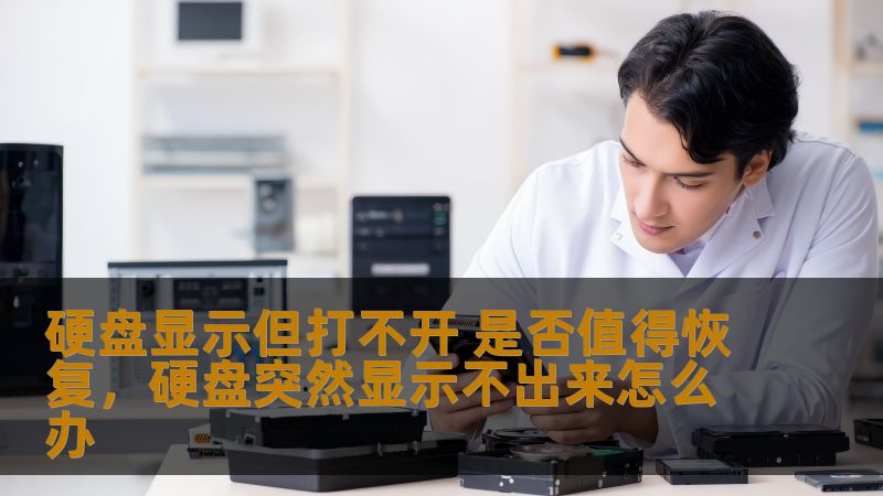 许多人曾经遇到过这样的情况——硬盘显示正常，但却无法打开文件或者访问数据。这让人焦虑万分，尤其是数据丢失涉及到重要的文件、照片或工作资料。那么，面对这种情况，我们该如何处理？恢复数据是否值得投资？本文将为您详细分析，帮助您作出明智的决策。