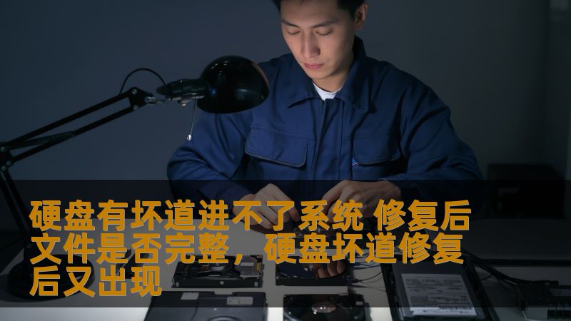 硬盘有坏道进不了系统 修复后文件是否完整，硬盘坏道修复后又出现