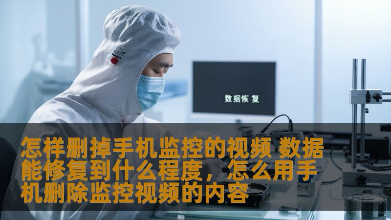 许多用户可能会因为隐私问题或不小心删除了重要视频而苦恼。本文将介绍如何安全地删除手机监控视频，同时探讨数据恢复技术能修复到什么程度，帮助您解决这些问题。