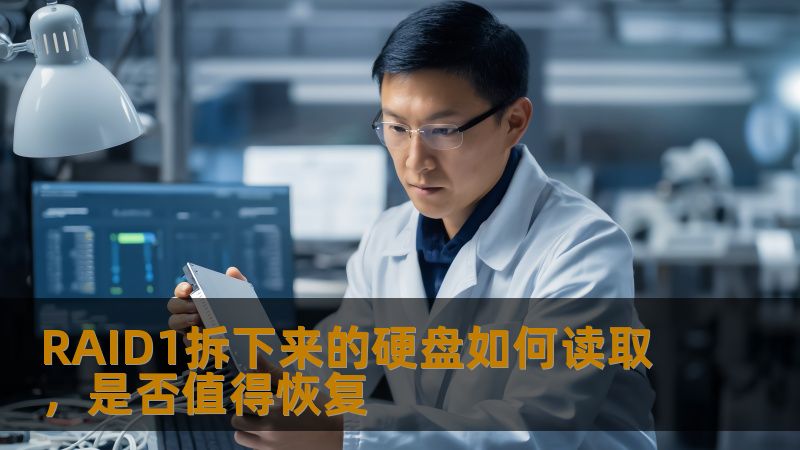 RAID1拆下来的硬盘如何读取,是否值得恢复 RAID1拆下来的硬盘如何读取,是否值得恢复