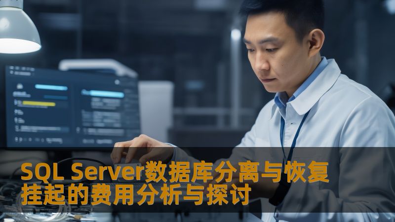 探讨SQL Server数据库分离与恢复挂起的费用分析，提供常见故障分析、操作步骤及真实案例，帮助用户高效解决问题。
