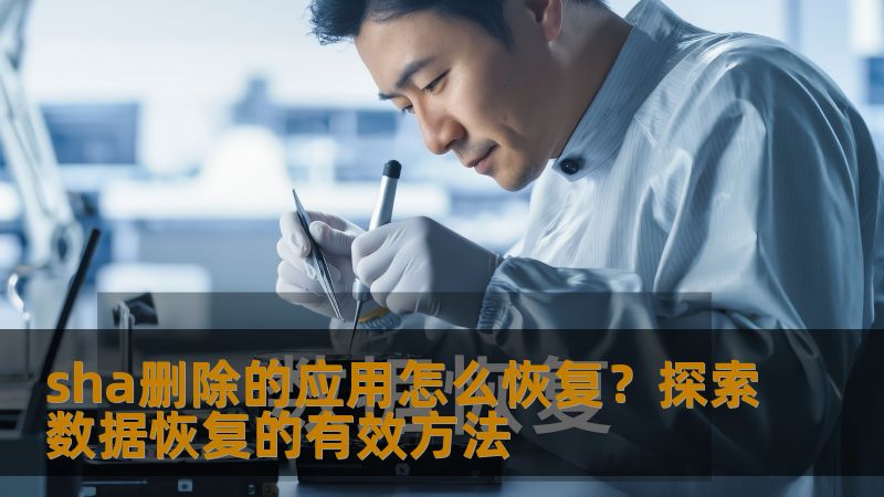 sha删除的应用怎么恢复？探索数据恢复的有效方法