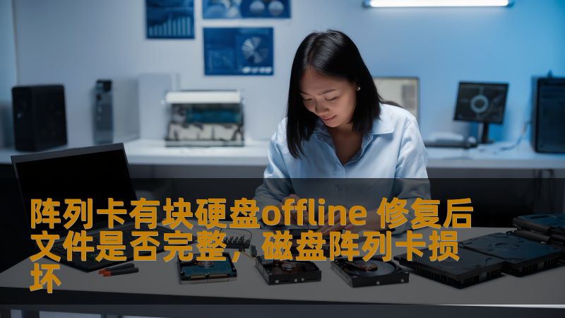 在数据存储的世界里，阵列卡的硬盘管理是确保企业数据安全和高效访问的关键。当一块硬盘变为offline状态时，是否能够成功修复并恢复文件的完整性是每个数据管理员关心的问题。本文将深入探讨这一问题，帮助读者了解硬盘离线修复后数据的完整性问题及解决方案。