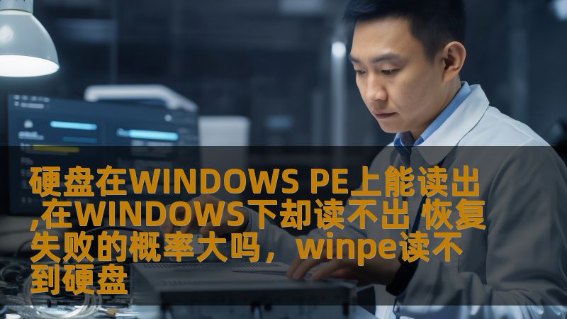 本文深入分析了硬盘在WindowsPE环境中可以读取，但在正常Windows系统中无法读取的情况，探讨其原因，并给出如何提高数据恢复成功率的建议。