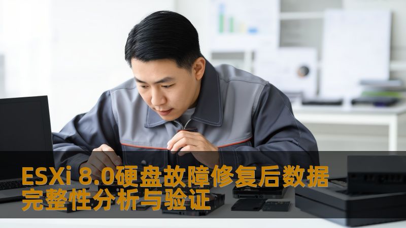 ESXi 8.0硬盘故障修复后数据完整性分析与验证，探讨修复后文件是否完整，提供实用操作步骤与案例。