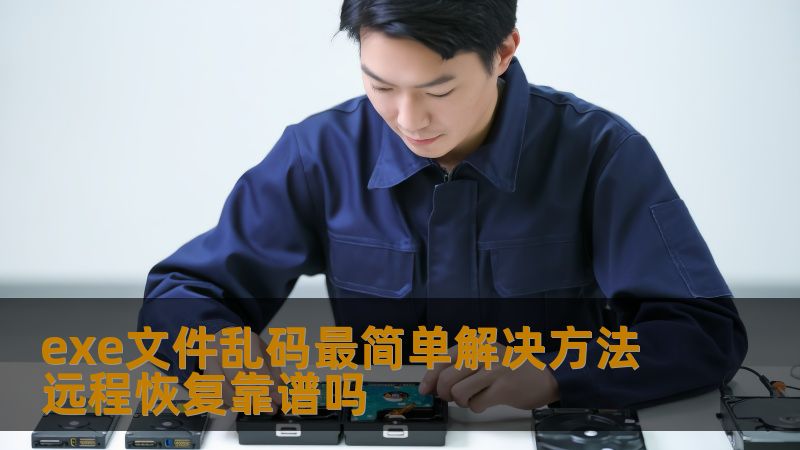 exe文件乱码最简单解决方法，远程恢复靠谱吗？本文将为您详细解析exe文件乱码的原因及解决方案，助您轻松应对数据丢失问题。