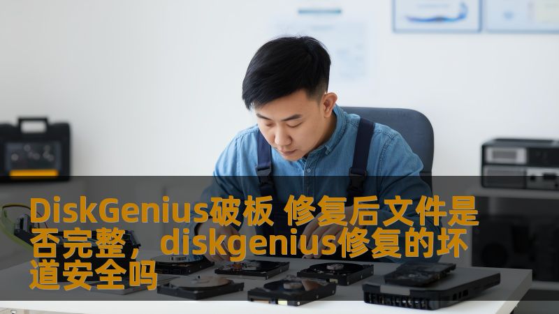 在面对数据丢失时，很多人都希望能够通过专业工具进行修复。DiskGenius作为一款强大的数据恢复软件，如何确保在破板修复后文件的完整性呢？本文将详细解析其修复过程，并探讨文件恢复的可行性与完整性。