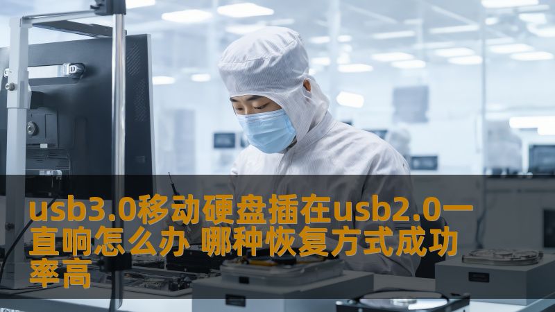 usb3.0移动硬盘插在usb2.0一直响怎么办 哪种恢复方式成功率高