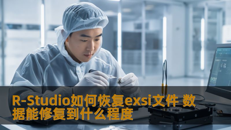 R-Studio如何恢复exsi文件 数据能修复到什么程度 R-Studio如何恢复exsi文件 数据能修复到什么程度