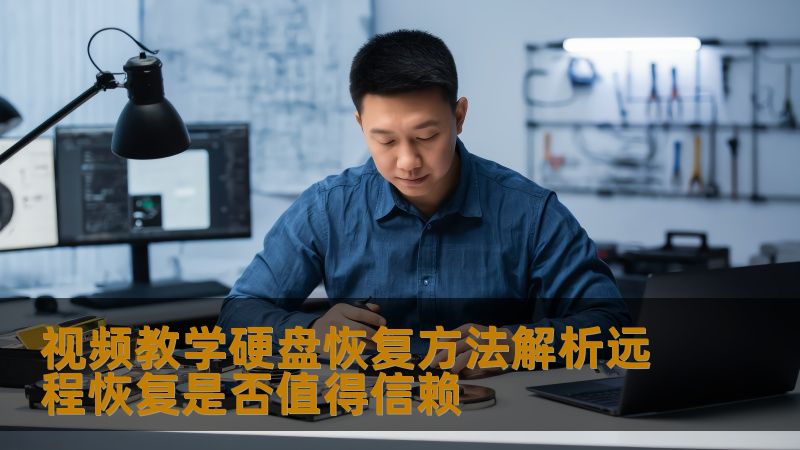 探索视频教学硬盘恢复方法，解析远程恢复是否值得信赖，帮助您有效解决数据丢失问题。