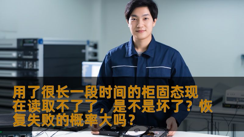 用了很长一段时间的柜固态现在读取不了了，是不是坏了？恢复失败的概率大吗？