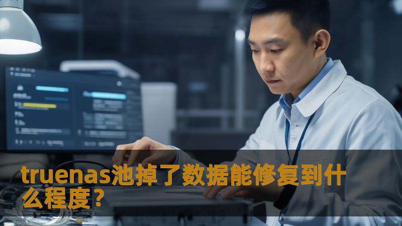 truenas池掉了数据能修复到什么程度？