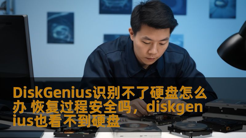 DiskGenius识别不了硬盘怎么办 恢复过程安全吗，diskgenius也看不到硬盘