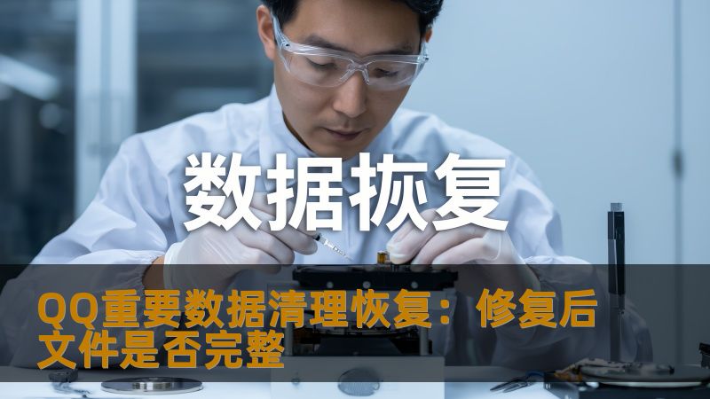 QQ重要数据清理恢复：修复后文件是否完整