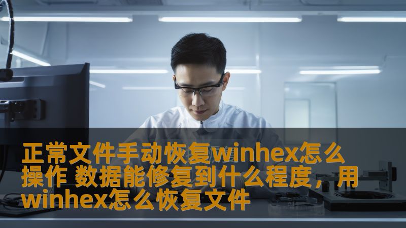 正常文件手动恢复winhex怎么操作 数据能修复到什么程度，用winhex怎么恢复文件