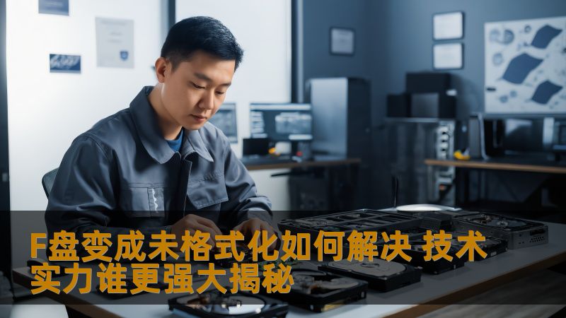 F盘变成未格式化如何解决？了解常见故障、恢复步骤及实战案例，助您快速找回数据。